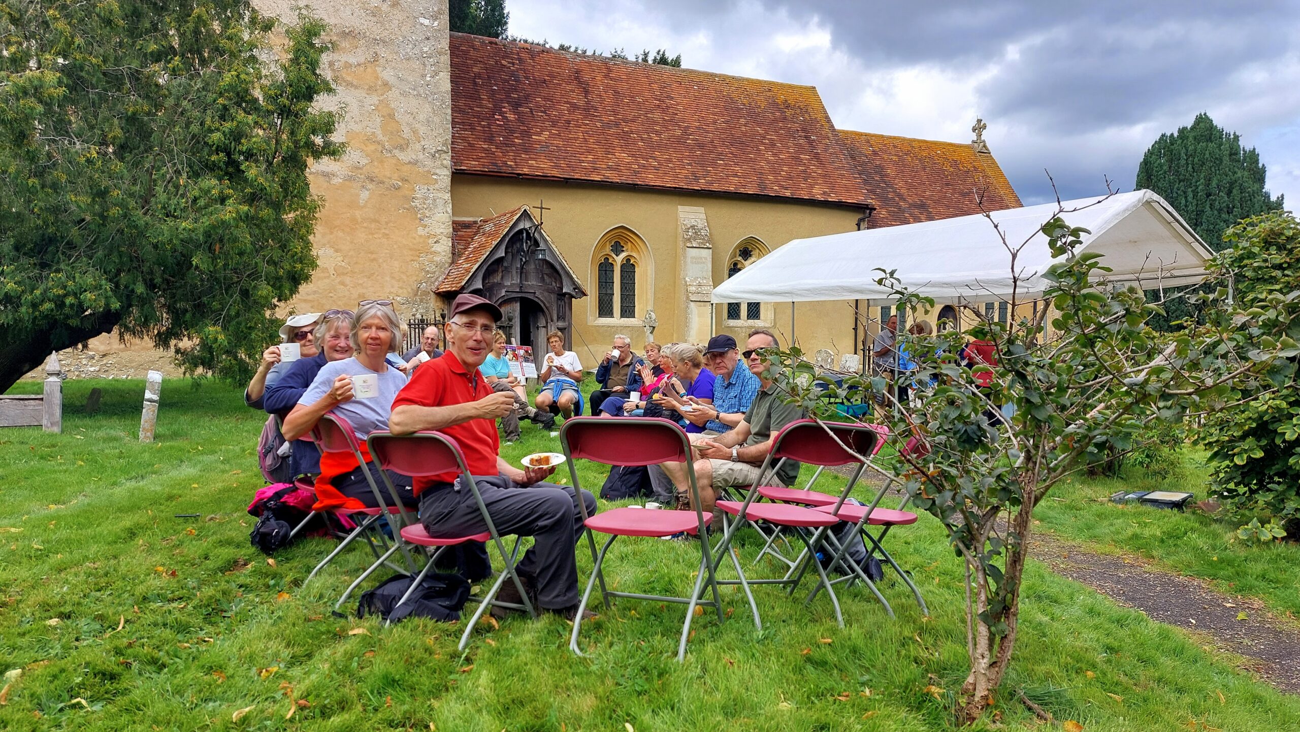 Church tea in Fingest