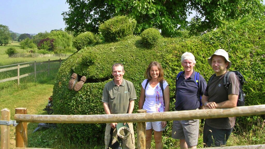 Hambleden's 'hungry hedge'