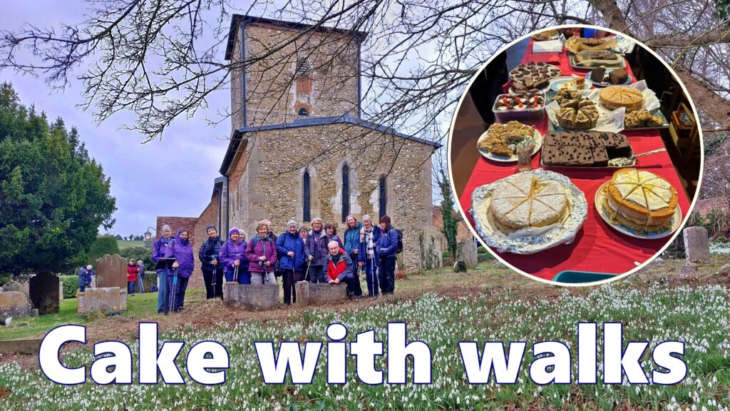 Cake with walks
