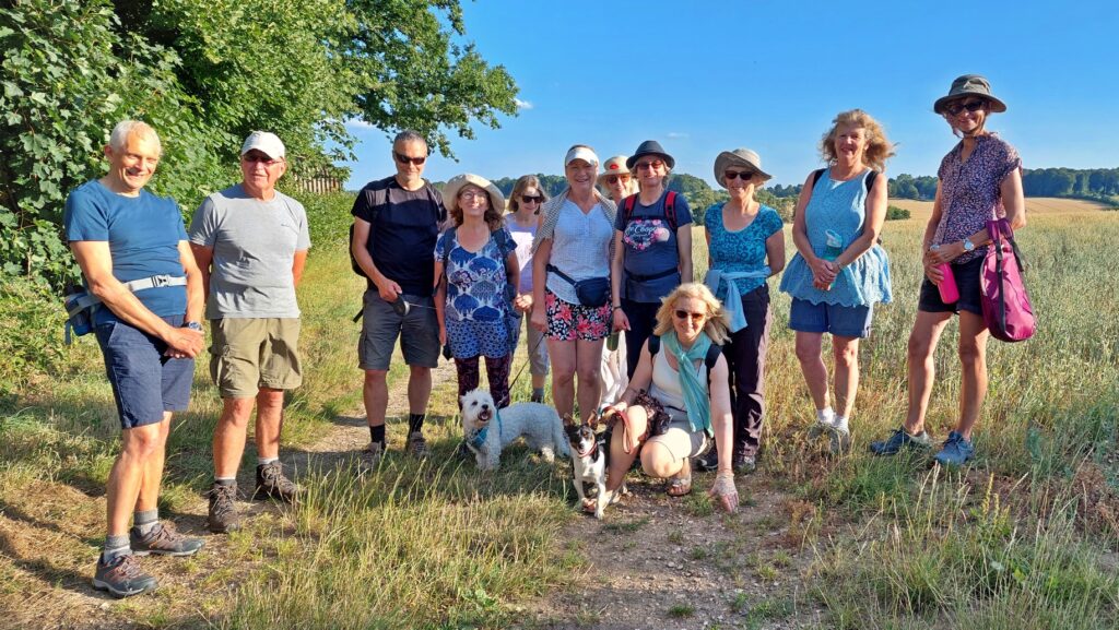 Winchmore Hill evening walk - photo by Mark Percy