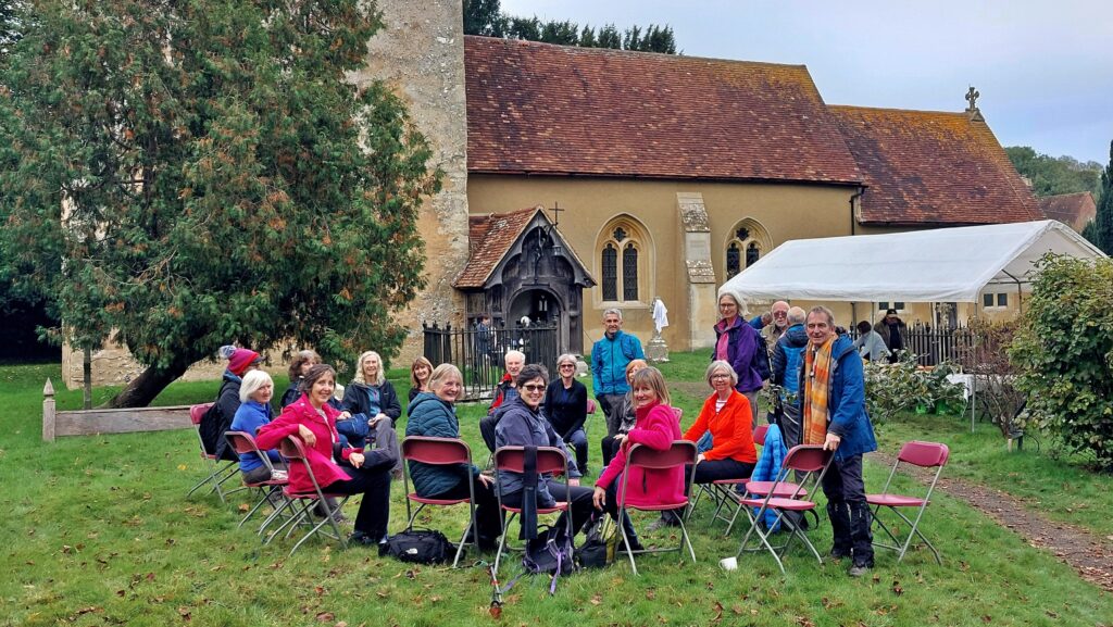 Church tea in Fingest