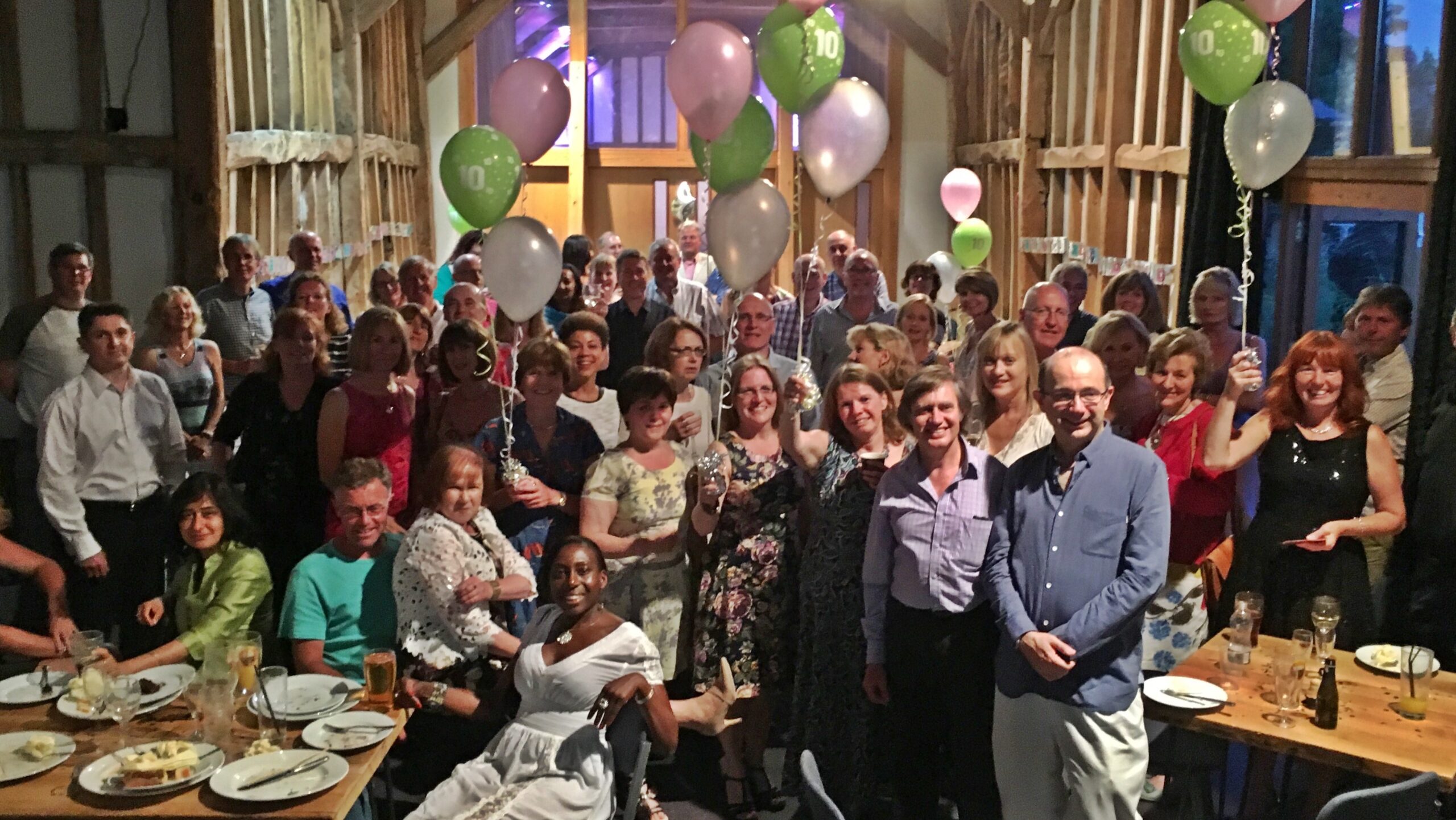 CWW 10th birthday party at Norden Farm - photo by Martin Shewen