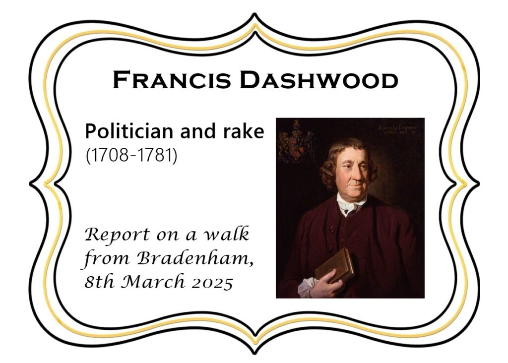 Francis Dashwood - portrait by Nathaniel Dance-Holland