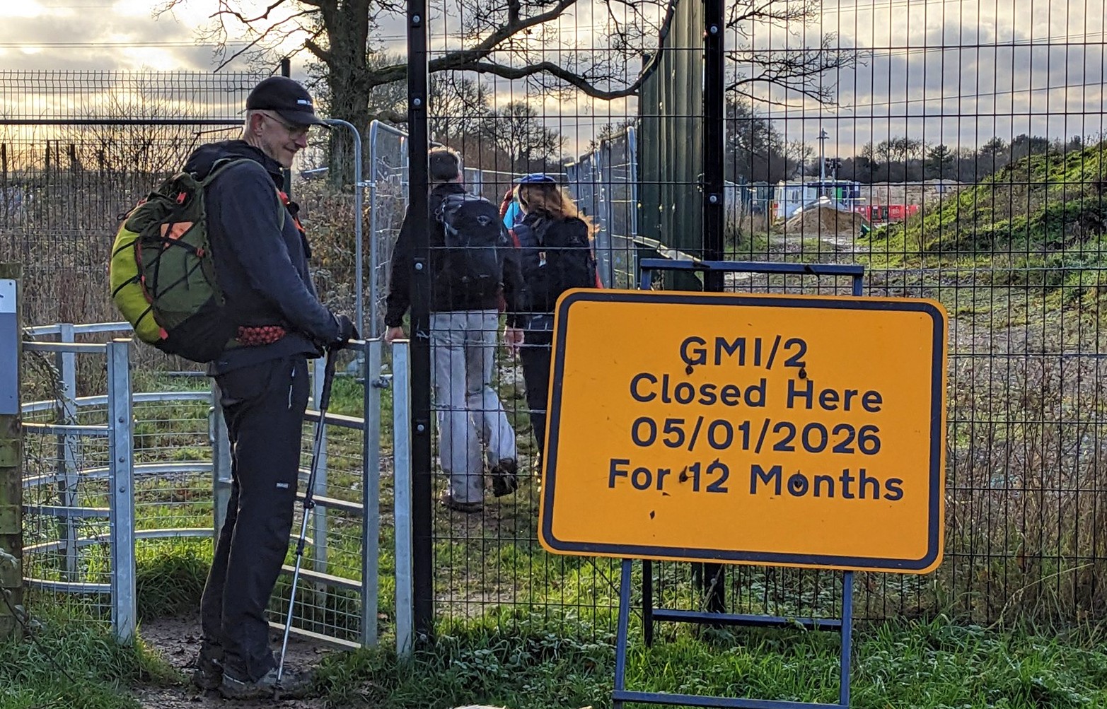 Footpath checking - photo by Alan Cooper