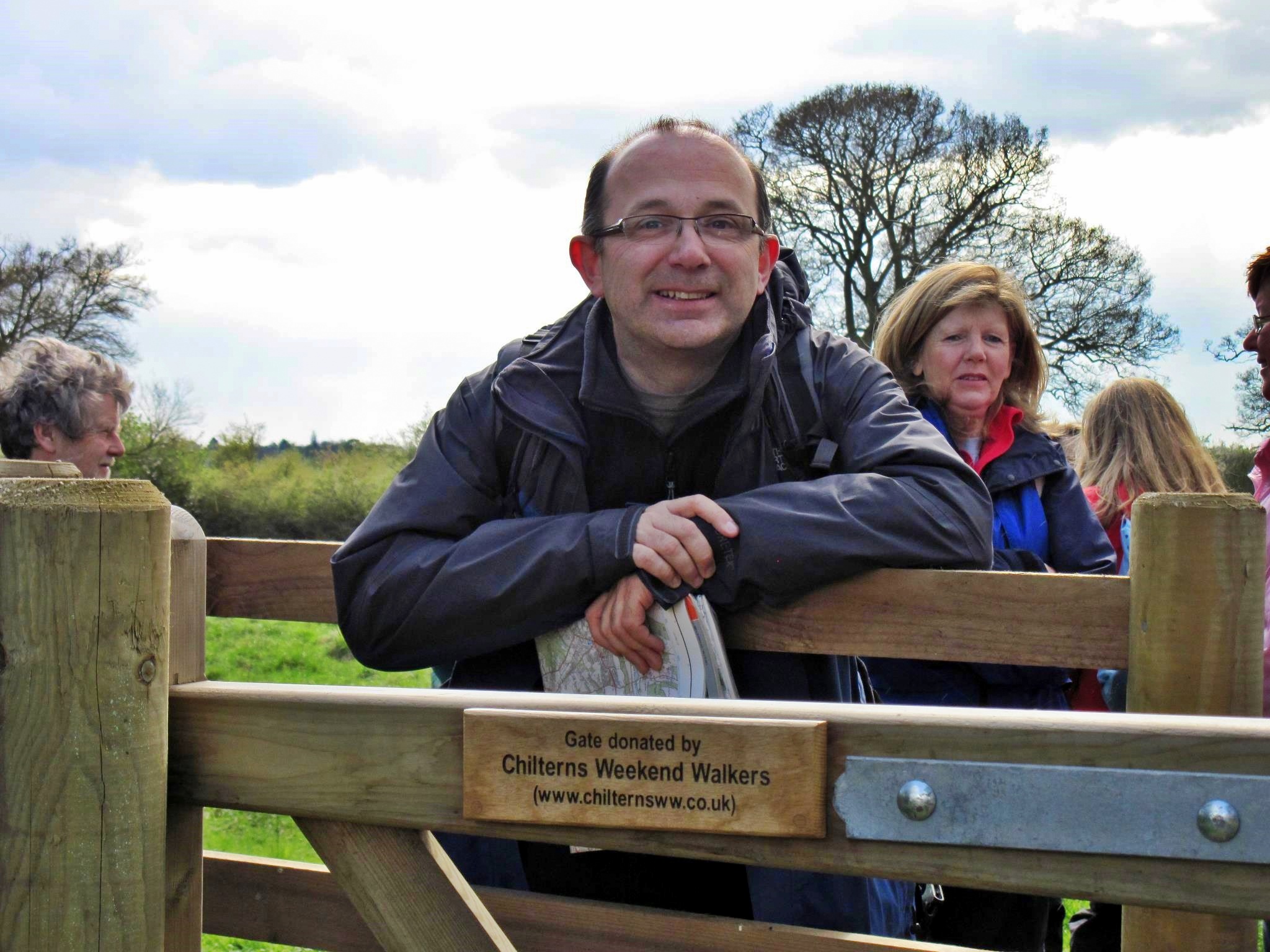 Our first sponsored kissing gate.