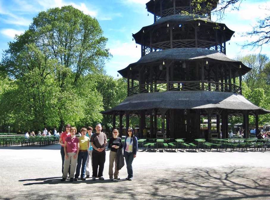 Munich - our first overseas trip.