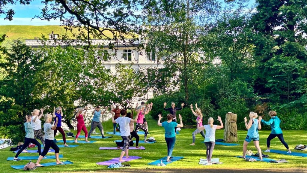 Shropshire walking and yoga holiday