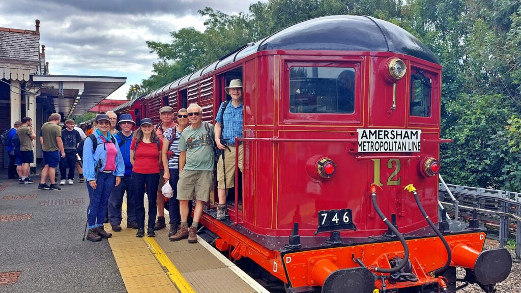 Amersham Station - photo by Luanda Bury