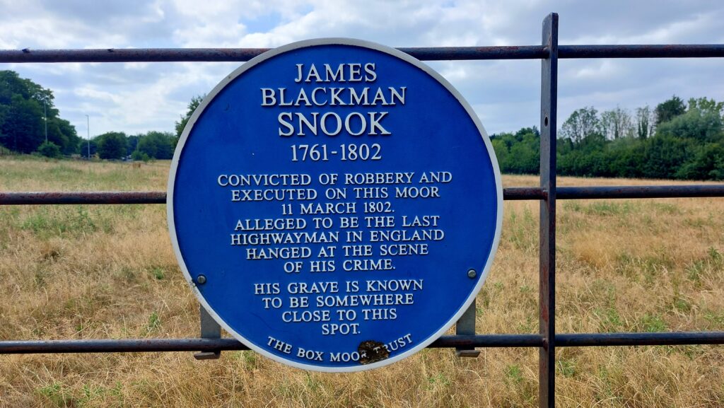 Snook memorial plaque