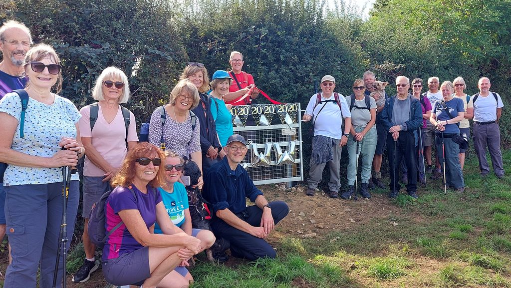 Lacey Green gate launch - photo by Mark Percy